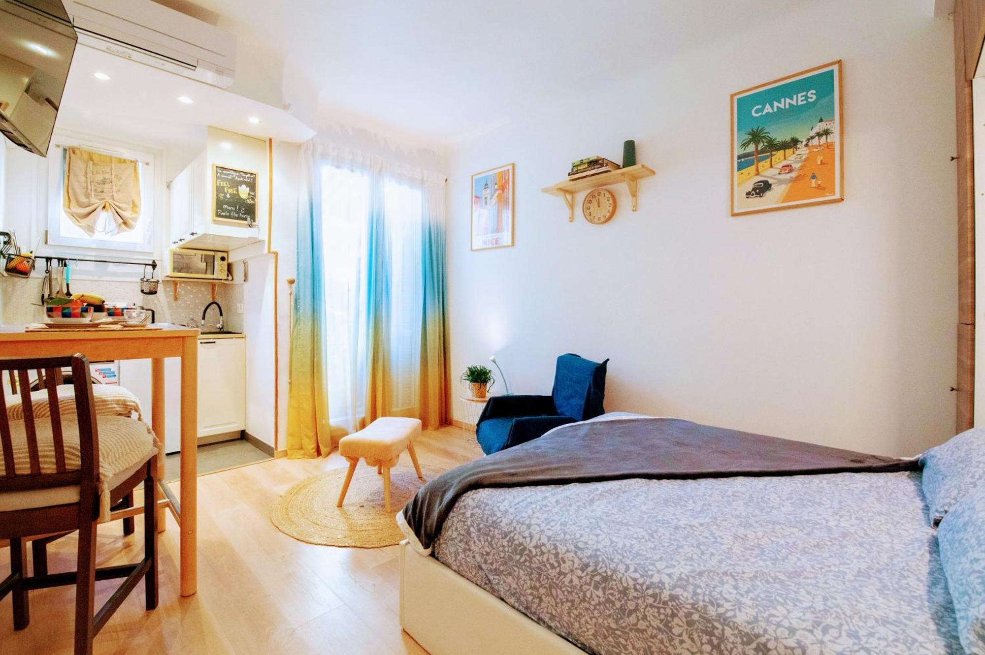 Haliviera - Golden Square, 1Min From Beach Apartman Nizza Kültér fotó